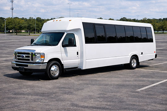 25-passenger minibus available for charter in Waverly, OH